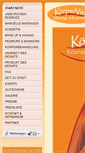 Mobile Screenshot of koerpervitalis.de